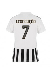 Juventus Francisco Conceicao #7 Fotballdrakt Hjemme Klær Dame 2026-27 Korte ermer